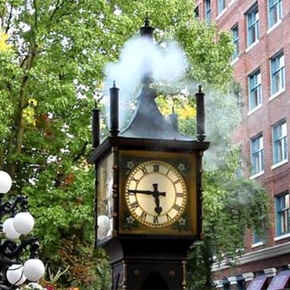 温哥华蒸汽钟 - Vancouver Steam Clock - 温哥华 - Vancouver