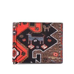 Givenchy Persian Rug-Print Money Clip Wallet @ Bergdorf Goodman