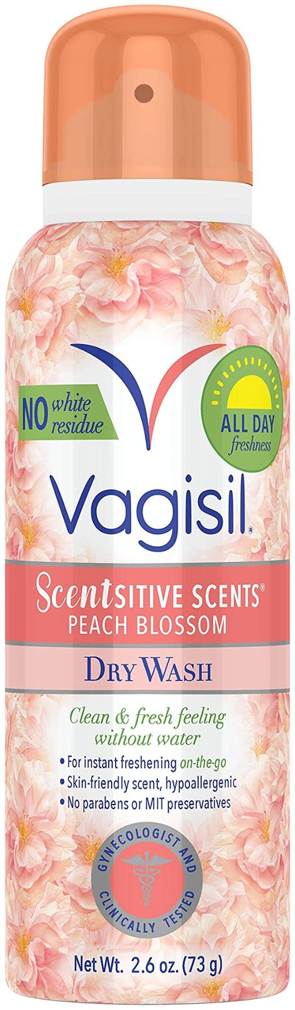 Scentsitive Scents Feminine Dry Wash Deodorant Spray for Women 2.6oz