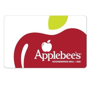 Applebee's $50礼卡 8折优惠
