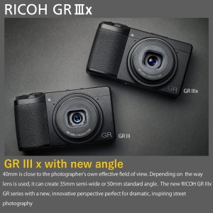 Ricoh GR III 理光数码相机 胶片氛围复古相机直降£100！