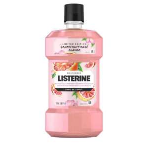 Listerine Zero Alcohol Mouthwash - Grapefruit Rose Limited Edition Flavor - 16.9 fl oz