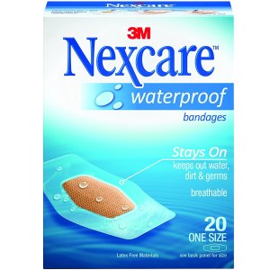 Nexcare 透明防水创可贴 20片 完美服贴 小药箱必备