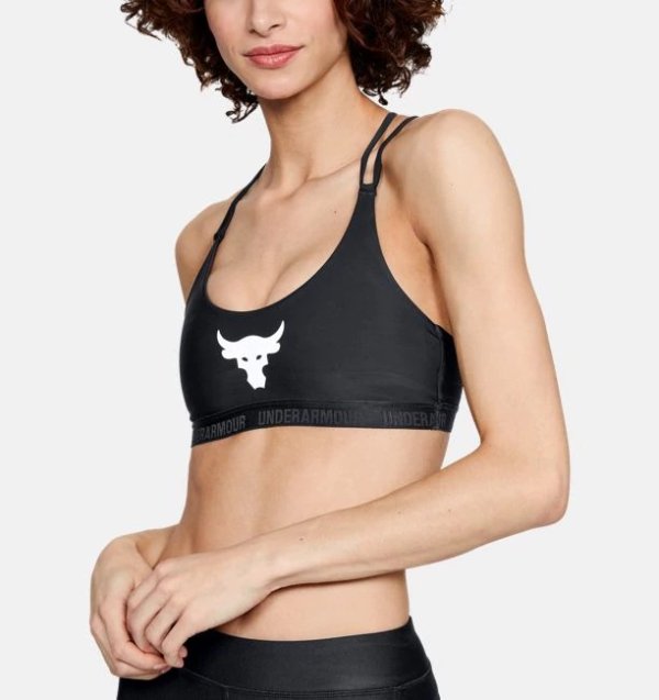 Women's UA x Project Rock Bull Triangle Back Bralette | Under Armour US