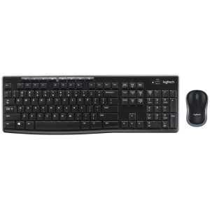 Logitech MK270 Full-Size Wireless Keyboard and Mouse Combo
