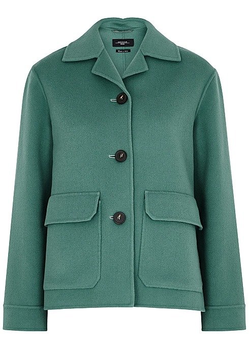 Cervuno green wool jacket
