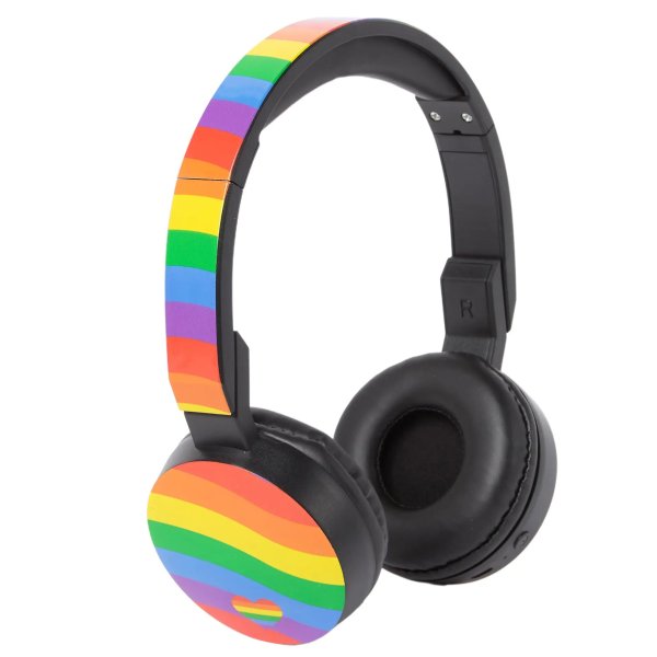 Rainbow Bluetooth Wireless Over-Ear Headphones