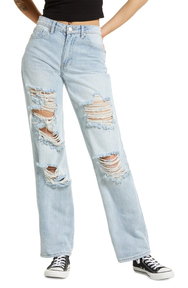 Destroyed Baggy Jeans