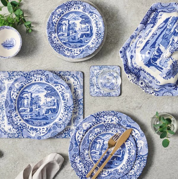 Blue Italian 12 Piece Dinnerware Set, Service for 4Blue Italian 12 Piece Dinnerware Set, Service for 4Ratings & ReviewsCustomer PhotosQuestions & AnswersShipping & ReturnsMore to Explore