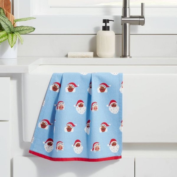 圣诞老人厨房毛巾