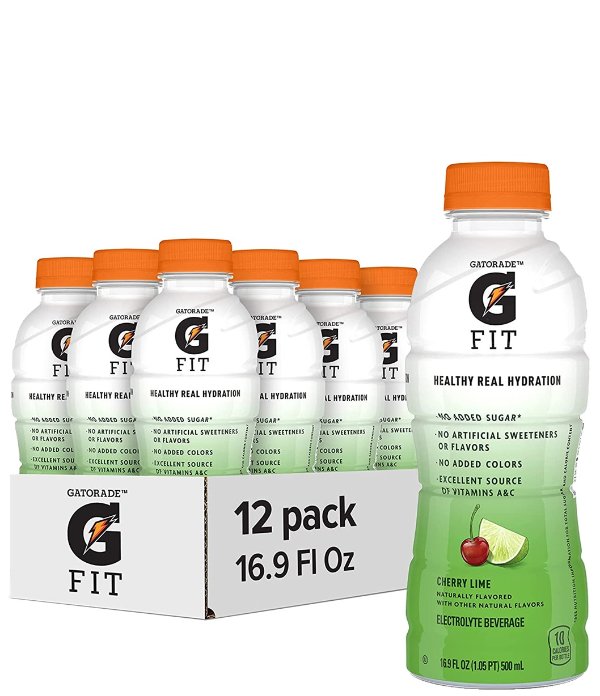 Gatorade Fit Cherry Lime 12-Pack