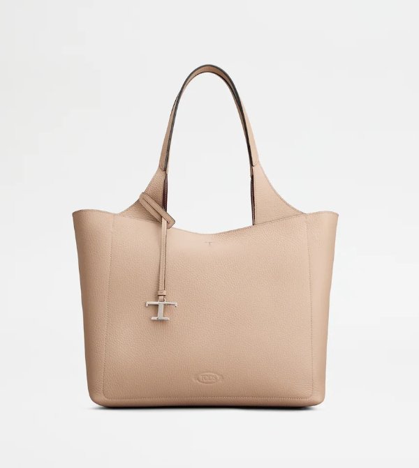 Shopping Bag in Leather Medium
