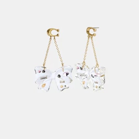 Signature Bow Statement Earrings