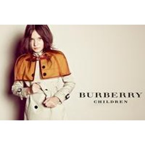 when you spend $100-199, take 30% off when you spend $200 or more on almost all regular- and sale-price Burberry kids' merchandise @ Bloomingdales