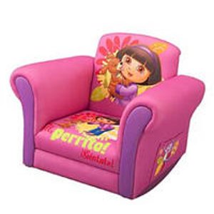 Nickelodeon Upholstered Rocking Chair, Dora