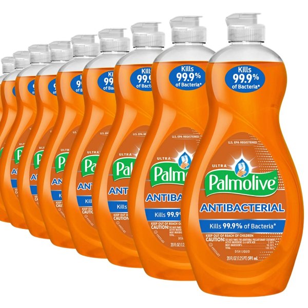 Palmolive 超强力杀菌洗洁精 20oz 9瓶装