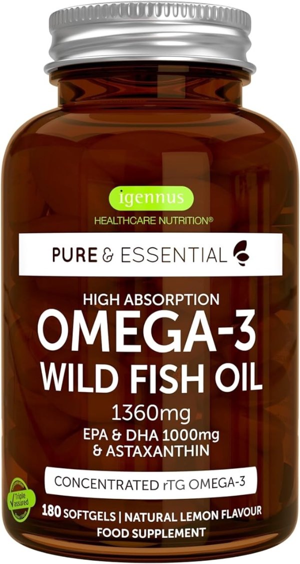 超先进的三酰甘油形式 Omega 3