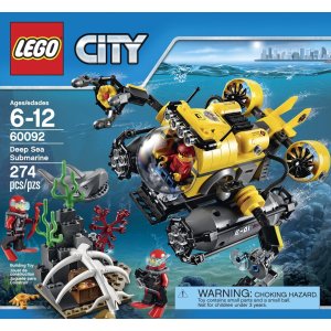 LEGO City Deep Sea Explorers 60092 Submarine Building Kit