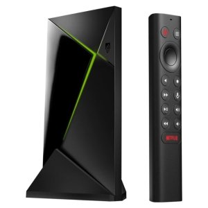 NVIDIA - SHIELD Android TV Pro - 16GB - 4K HDR Streaming Media Player with Google Assistant and GeForce NOW
