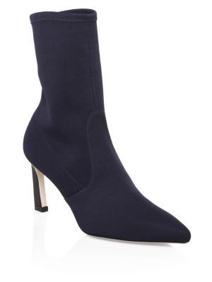 - Rapture Stretch Knit Canvas Booties