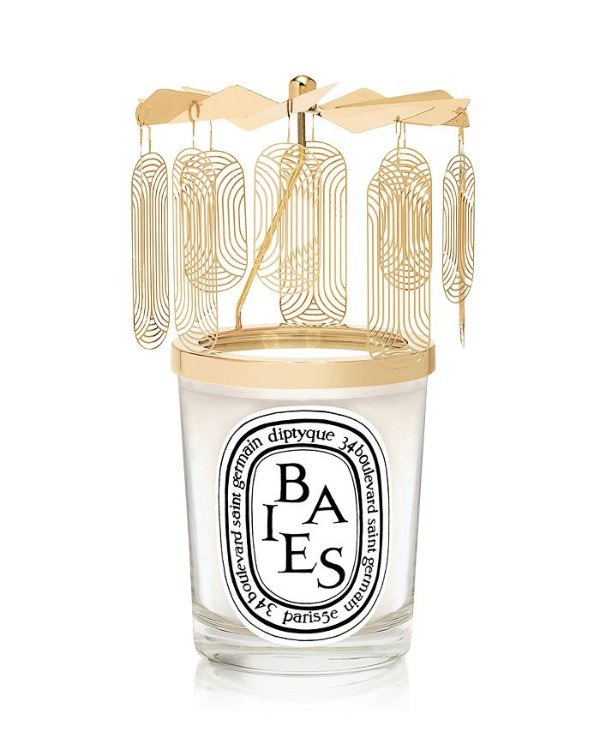 Baies (Berries) Scented Candle & Carousel Gift Set - Limited Edition