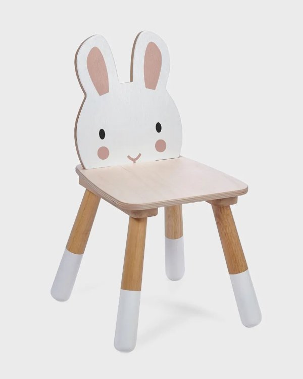 Forest Rabbit Wooden Chair