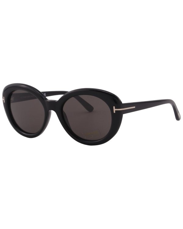 Women's Lily 55mm Sunglasses / Gilt