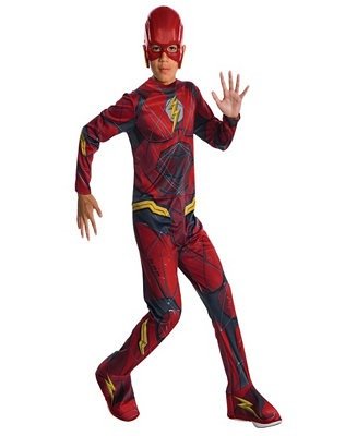 Justice League Flash Little and Big Boys Costume