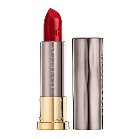  Vice Lipstick, F-Bomb - Classic Red with a Cream Finish - Unbelievable Color, Smooth Application, Hydrating Ingredients - 0.11 oz