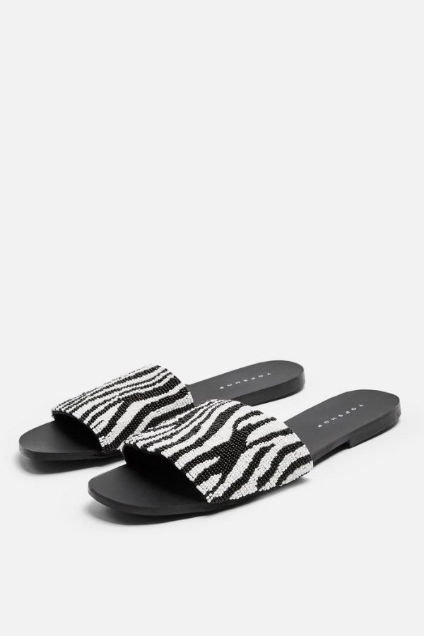 HEPBURN Zebra Sandals