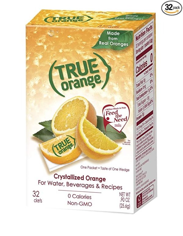 True Orange Drink, 32 Count (0.90oz)