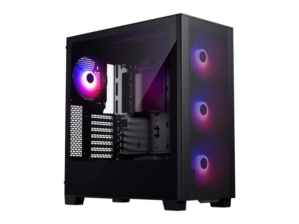 XT Pro Ultra, Mid-Tower Gaming Chassis, 4x M25-140 Fans Included, High Airflow Performance Mesh, Tempered Glass Window, USB-C 3.2 Gen2, Black