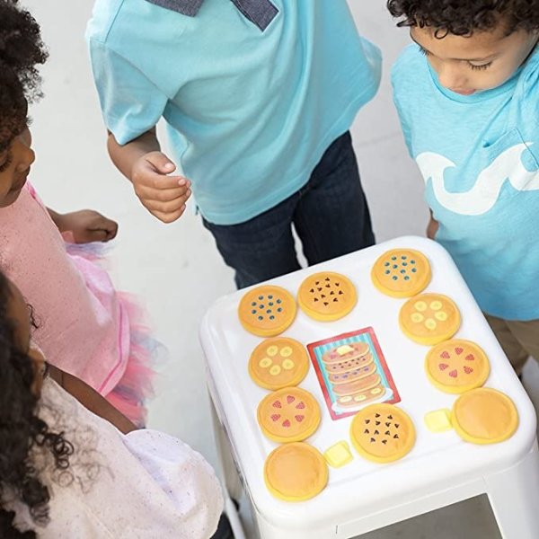 Pancake Pile-Up!, Sequence Relay Game for Preschoolers, Ages 4+