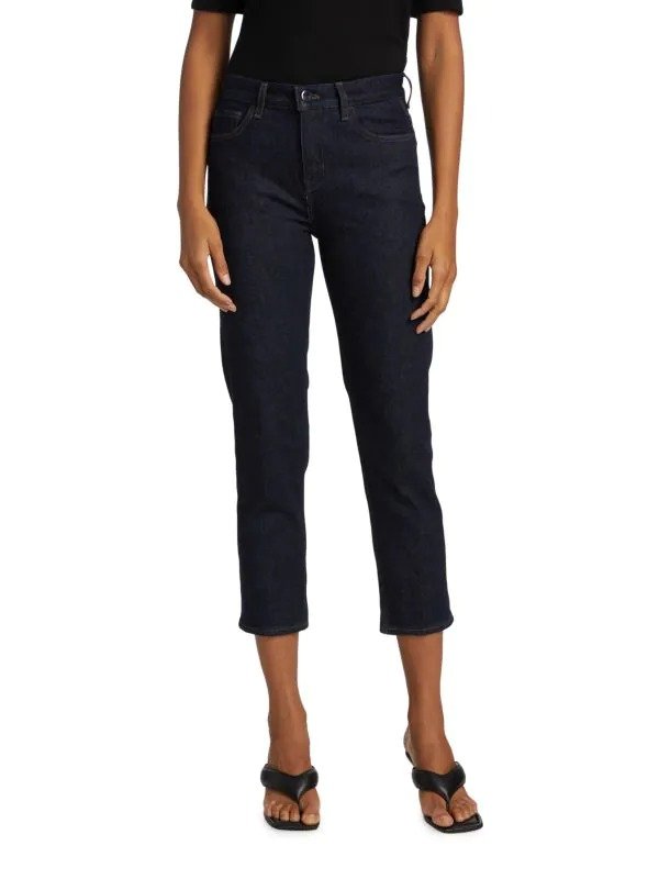 Trecca Cropped Straight Jeans