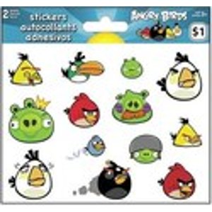 Angry Birds 26-Piece Sticker Set