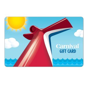 Carnival Cruise $500 电子礼卡