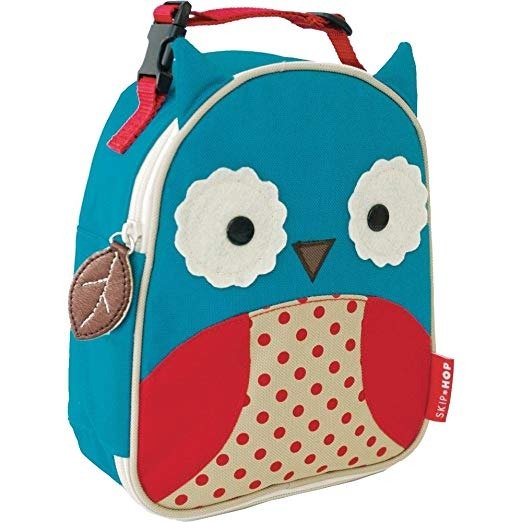 Zoo Kids Insulated Lunch Box, Otis Owl, Blue