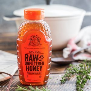 Nature Nate's 100% Pure, Raw and Unfiltered Honey 40 Ounce
