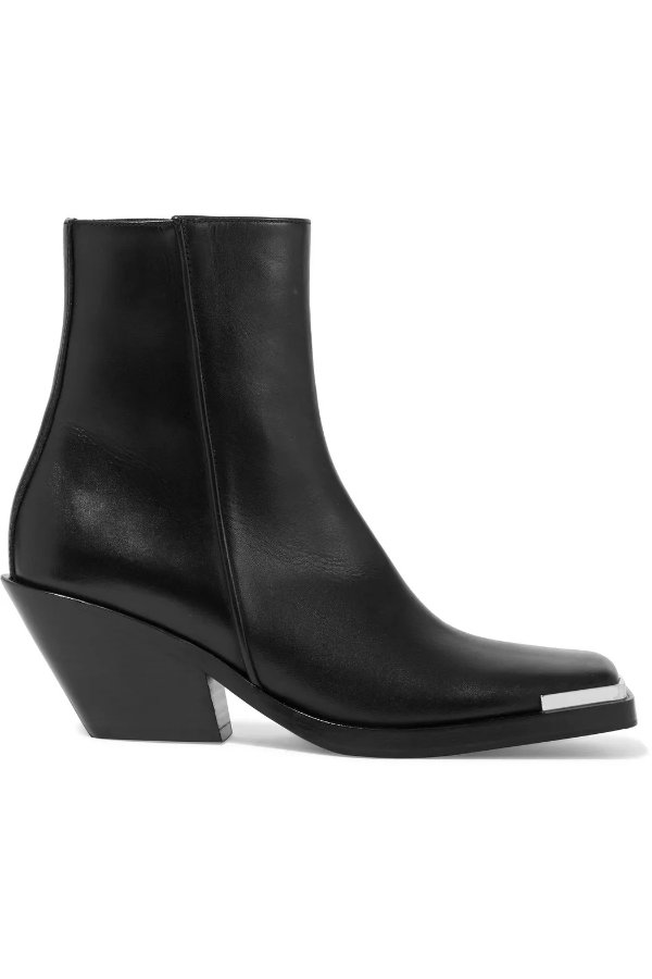Braxton leather ankle boots
