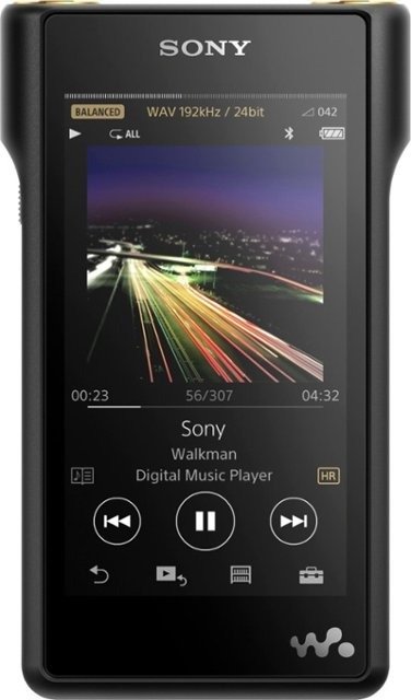 Sony - High-Resolution Walkman NW-WM1A Hi-Res 128GB MP3 Player