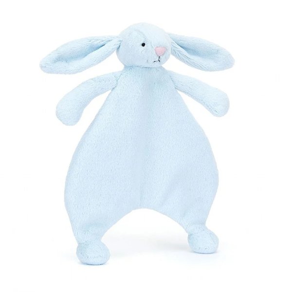 蓝色邦尼兔甜睡巾