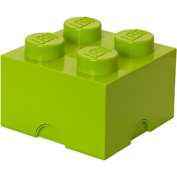 橄榄绿色方形收纳盒 25*25*18cm