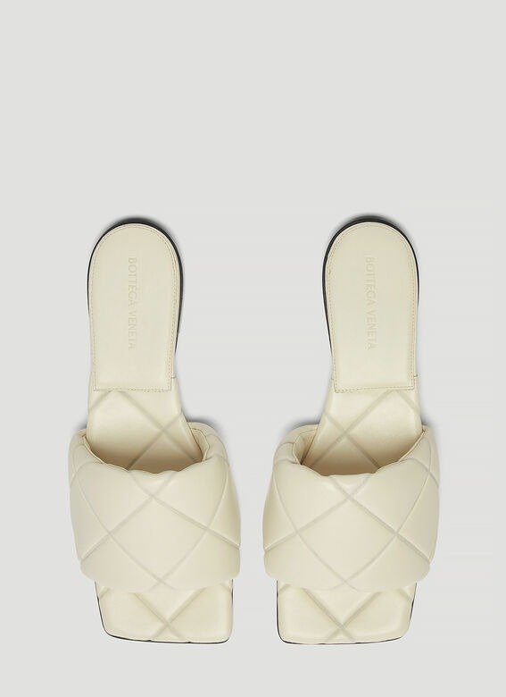 Lido Flat Sandals in White