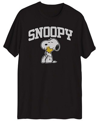 Snoopy Woodstock Men's Short Sleeve Graphic T-shirt