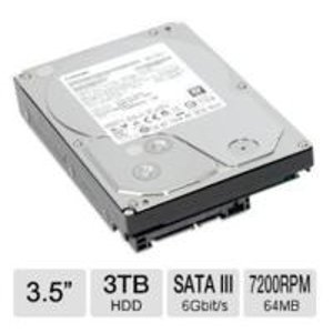 Toshiba 3TB Internal Hard Disk Drive