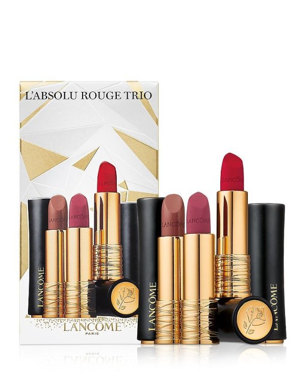 L'Absolu Rouge Lipstick Trio ($96 value)