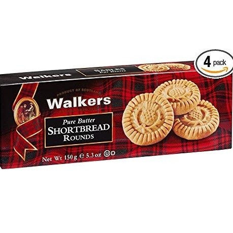 Rounds Shortbread Cookies, 5.3 Ounce Box (Pack of 4)
