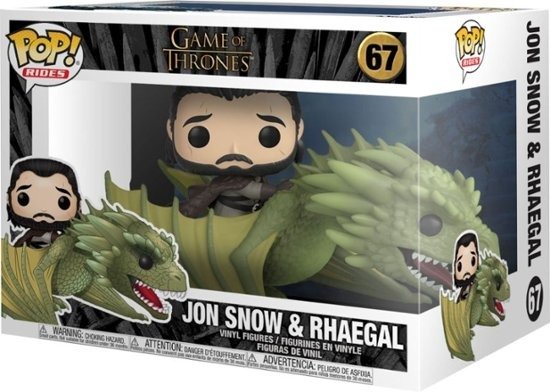 - Pop! TV Jon Snow With Rhaegal