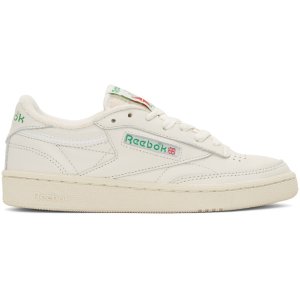 Reebok Classics: Off-White Club C 85 Sneakers | SSENSE