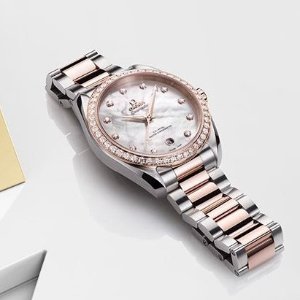 Dealmoon Exclusive: OMEGA Seamaster Automatic Diamond Ladies Watch